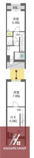 サーフアイランドヌーサヘッズ【203号室】の間取り