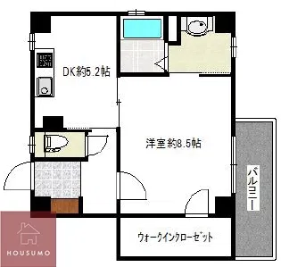 プレシェルト【2階】の間取り