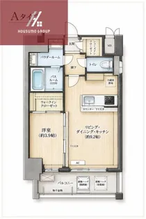 エステムコート大阪オリエンス【2階】の間取り