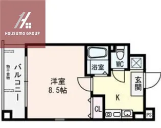 マイドリーム【203号室】の間取り