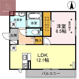 メゾンエムズ【205号室】の間取り