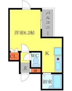 グランシャトー【1F-C号室】の間取り