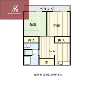 協栄ハイツ【403号室】の間取り