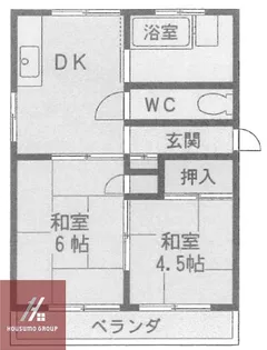 ミナミ苑マンション・A棟【A-2号室】の間取り