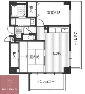 インフィニティーフジ【4階】の間取り