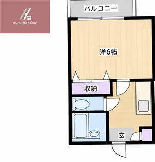 セファミ緑ヶ丘【201号室】の間取り