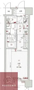 アドバンス新大阪Ⅴ【9階】の間取り