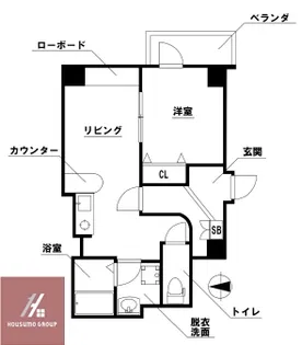 リーフジャルダンミラノ【203号室】の間取り