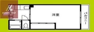 下野マンション【403号室】の間取り