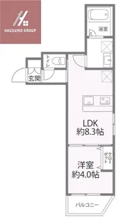 Sierra深江南【2階】の間取り