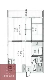MJBハイツ【1階】の間取り