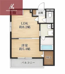 ALEGRIA若江本町South【101号室】の間取り