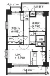 Elementary Place【5階】の間取り