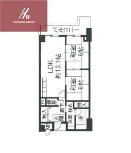 SOCIA SUPERIOR【10階】の間取り
