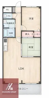 ラ メゾン ブリエ【405号室】の間取り
