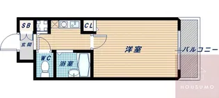 リーガル新大阪Ⅲ【5階】の間取り