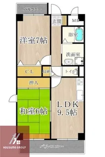 アイコート【5階】の間取り