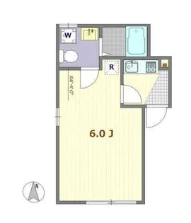 サザンロード八広【3階】の間取り
