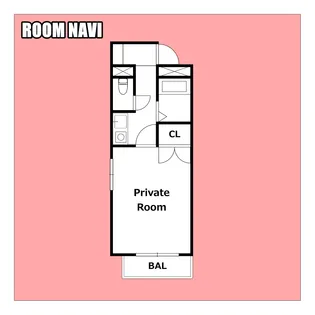 ロワイヤル徳島【5階】の間取り