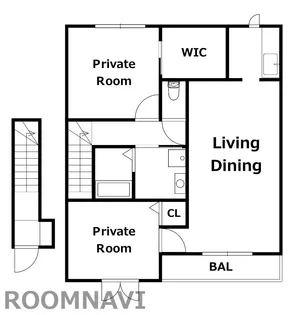シャーメゾンディアス川内A【2階】の間取り