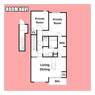 フラン・メゾン B【2階】の間取り