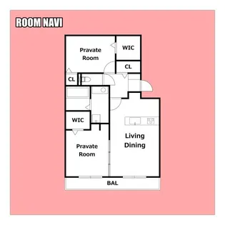 アモーレ【1階】の間取り