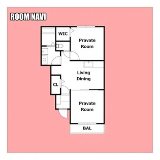 ウィルレジデンス X【1階】の間取り