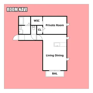沖洲清流荘【1階】の間取り