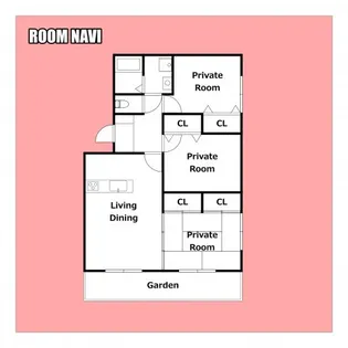 ガーデンコート井川A【1階】の間取り