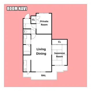 KTハイツ田宮【1階】の間取り