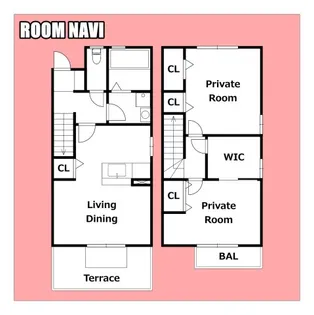 プリマクレールCの間取り