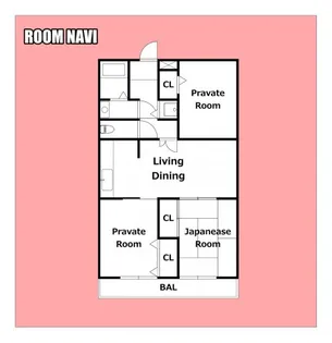 3LDKの間取り画像