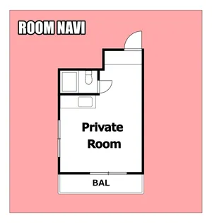 1Rの間取り画像