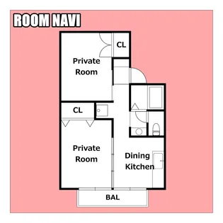 サンヴェール福島【2階】の間取り