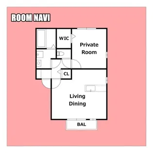 ウィルコートB【2階】の間取り