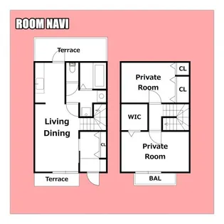ウィルコート川内の間取り