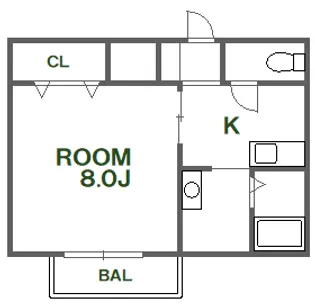 メイプルフィールド 【2階】の間取り