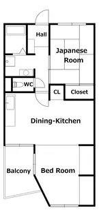 安宅ハイツ【2階】の間取り