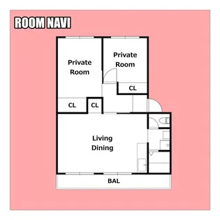 勝間マンション【3階】の間取り