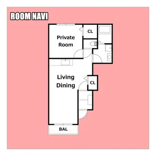 アルフォート藍住【1階】の間取り