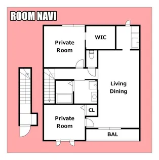 シャーメゾンディアス川内A【2階】の間取り