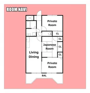 エクセルⅡ【1階】の間取り