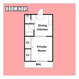 ウッディ藍住【2階】の間取り