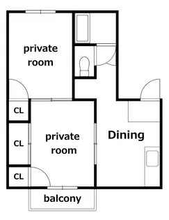 第4木内ハイツ【1階】の間取り