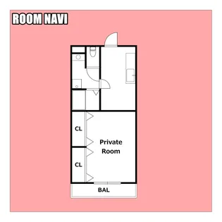 ルミナス原【3階】の間取り