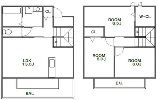 ヴァン・ルーチェの間取り