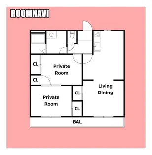 スミタスヴィレッジ藍住【3階】の間取り