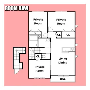 リラフォート北島【2階】の間取り