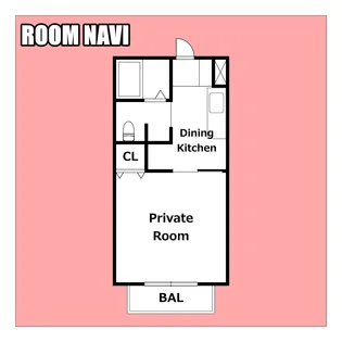 ROOM ONE【2階】の間取り