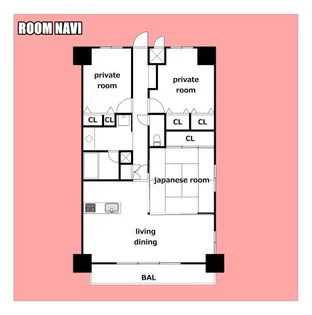ライオンズマンション佐古6番町【9階】の間取り